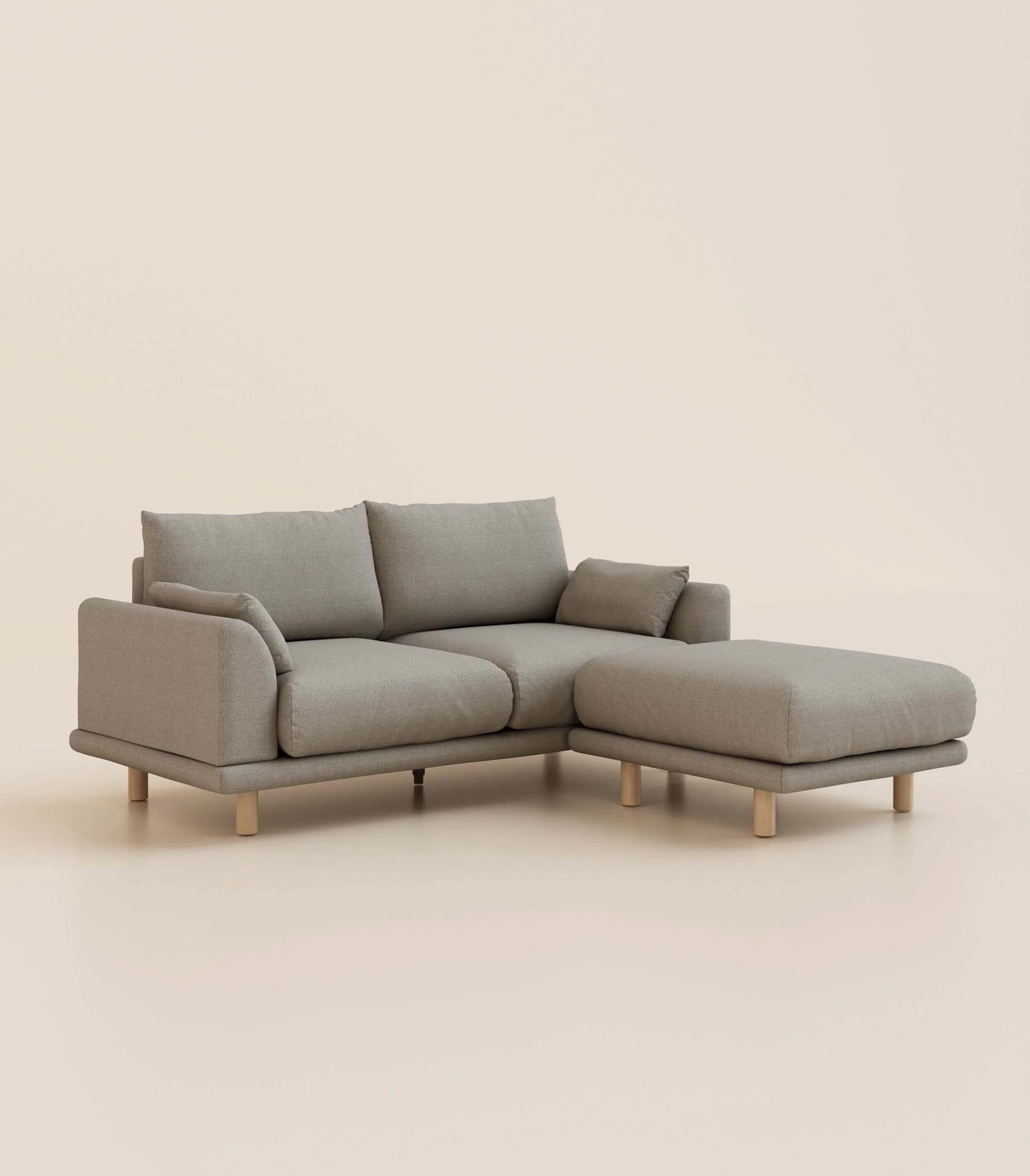 Canapé d'angle - Gris Nuage - Image 27
