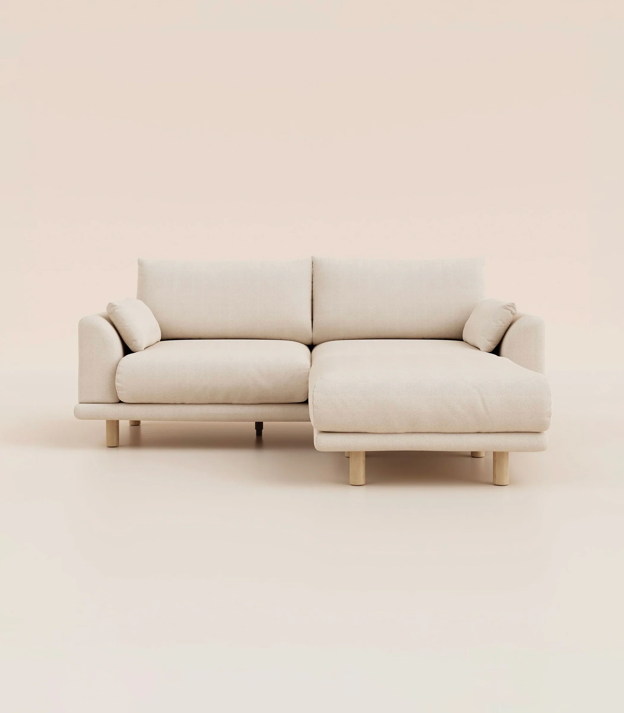 Canapé d'angle – Ecru - Image 3