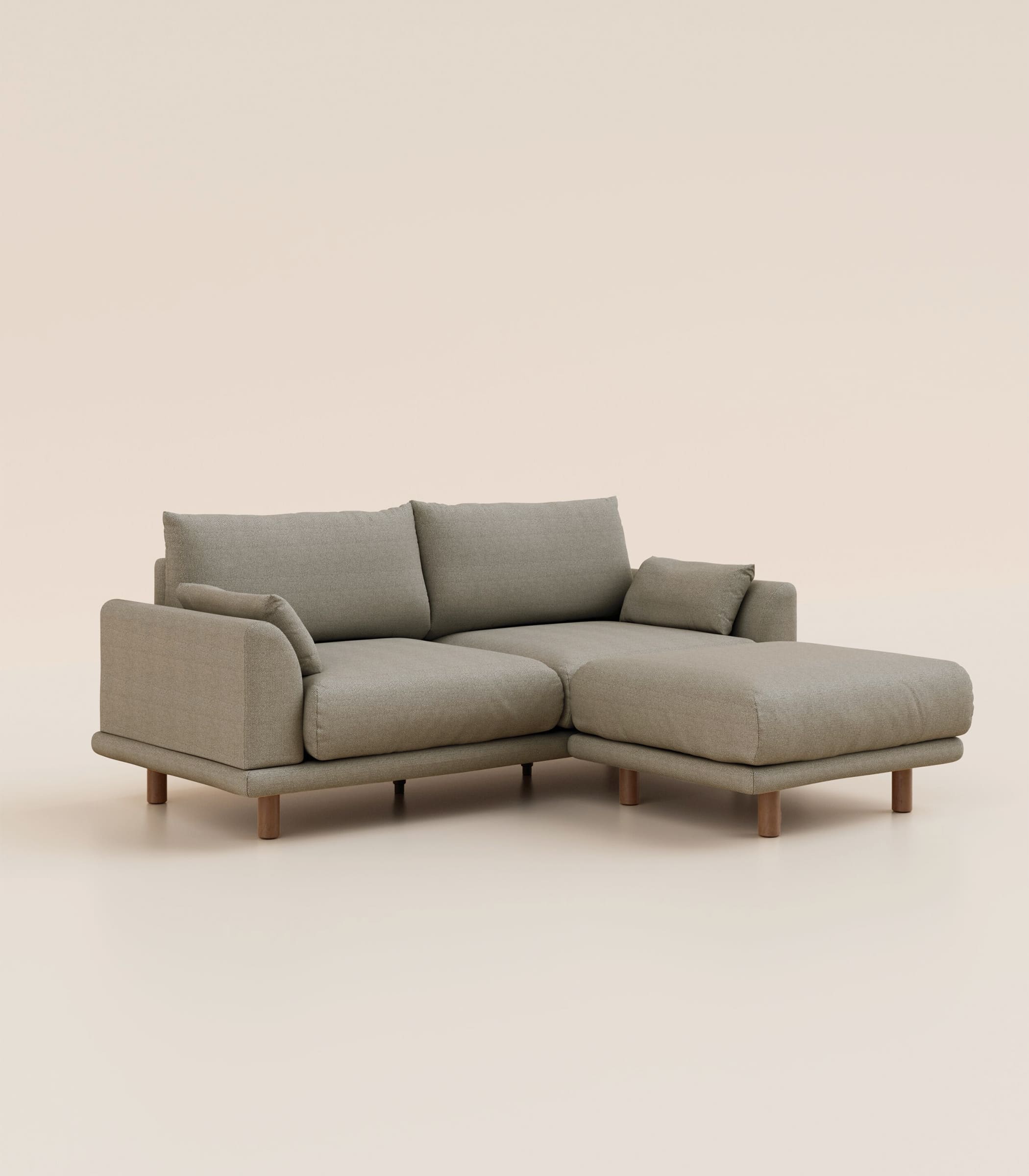 Canapé d'angle - Gris Nuage - Image 22