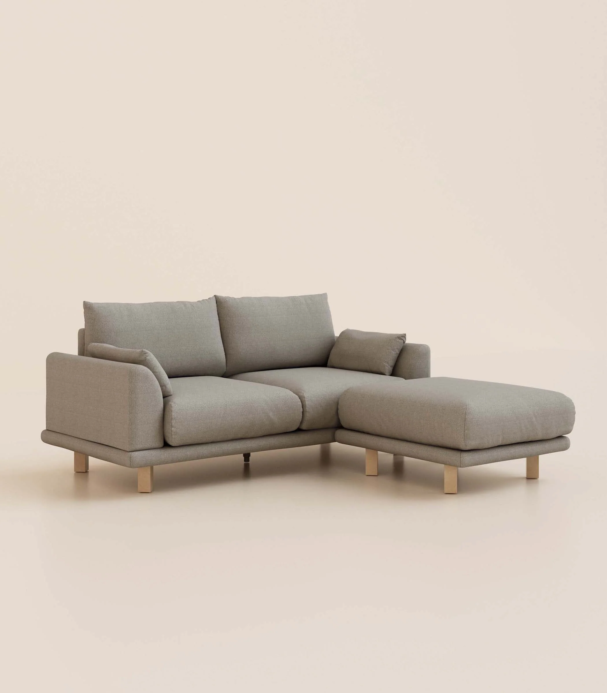 Canapé d'angle - Gris Nuage - Image 23