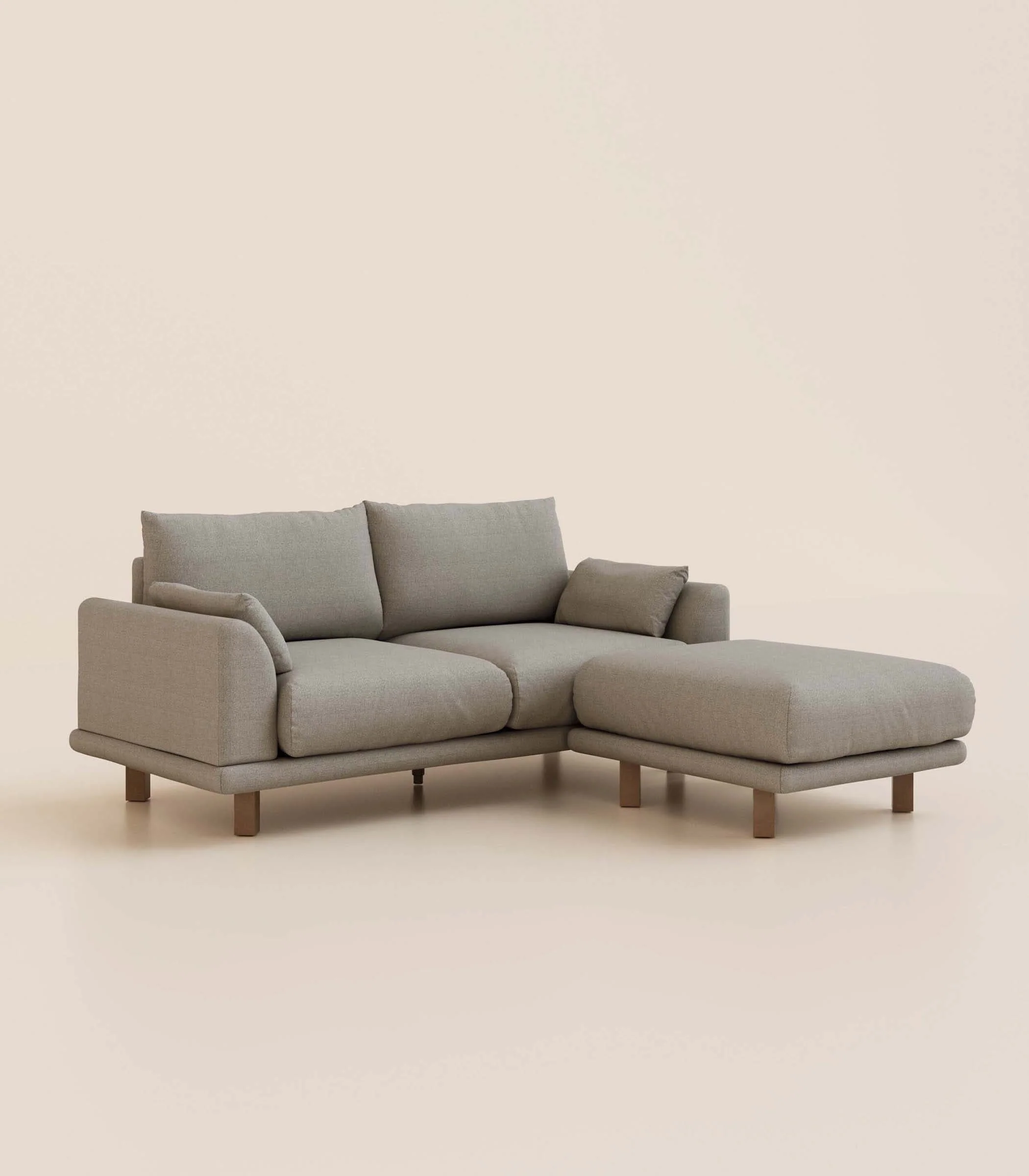 Canapé d'angle - Gris Nuage - Image 25