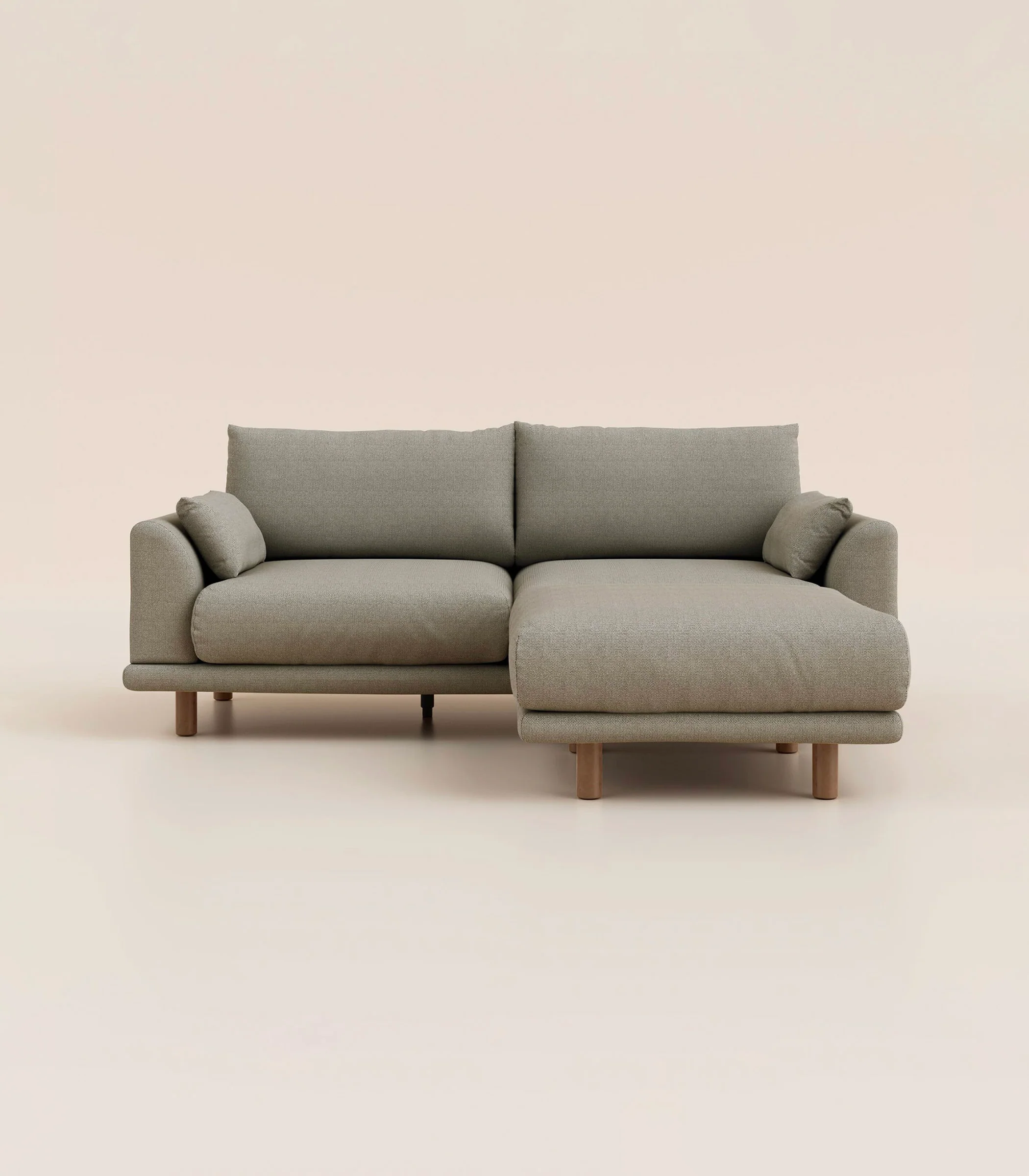 Canapé d'angle - Gris Nuage - Image 4