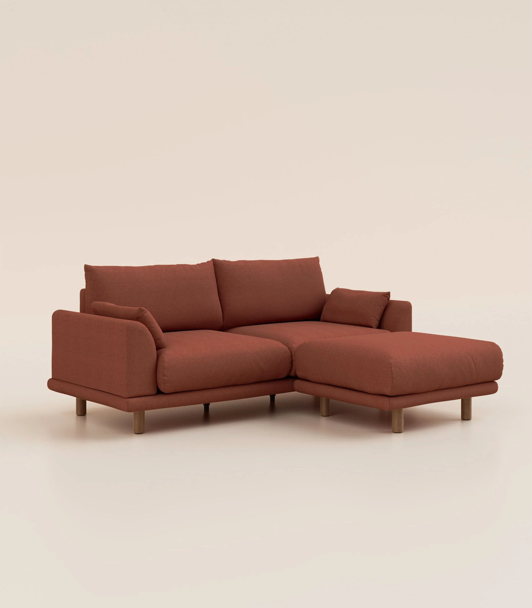 Canapé d'angle – Terracotta - Image 28