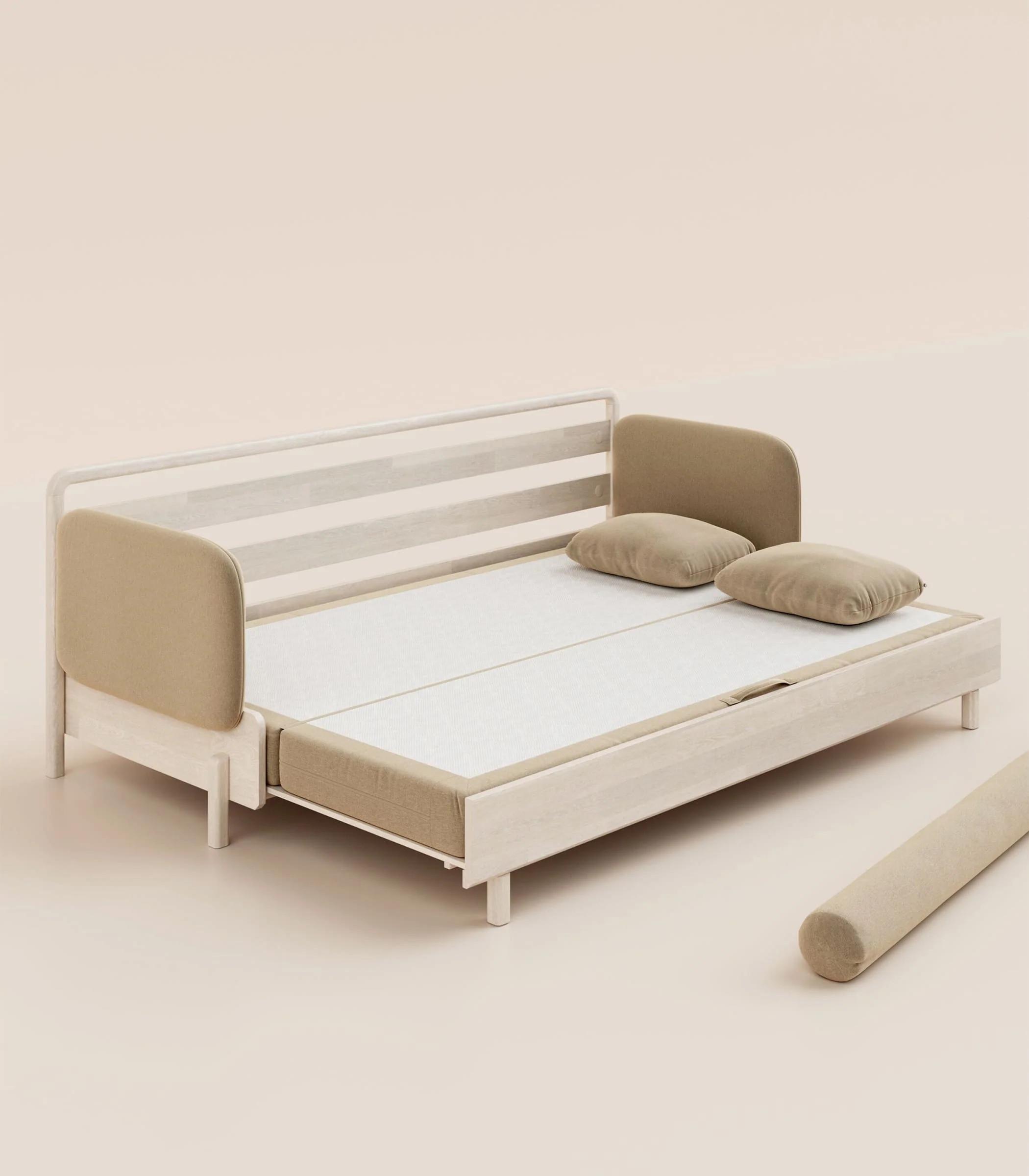 Canapé-lit - Beige - Image 6