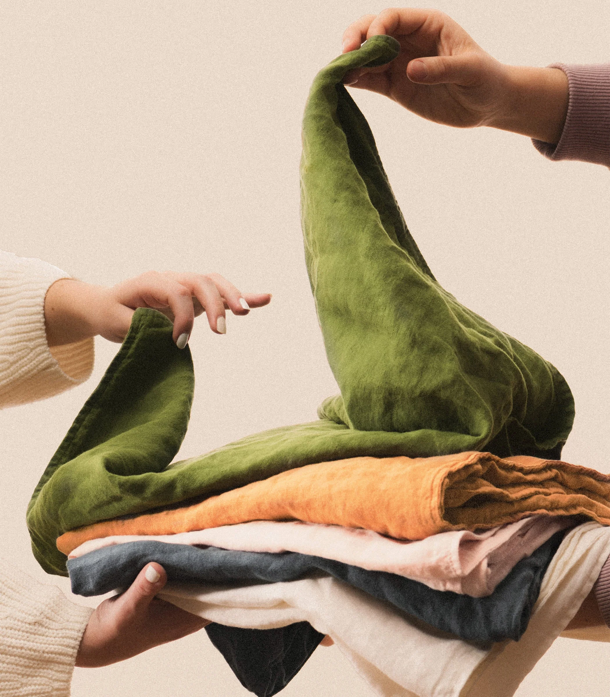 Drap housse en lin lavé - Image 6