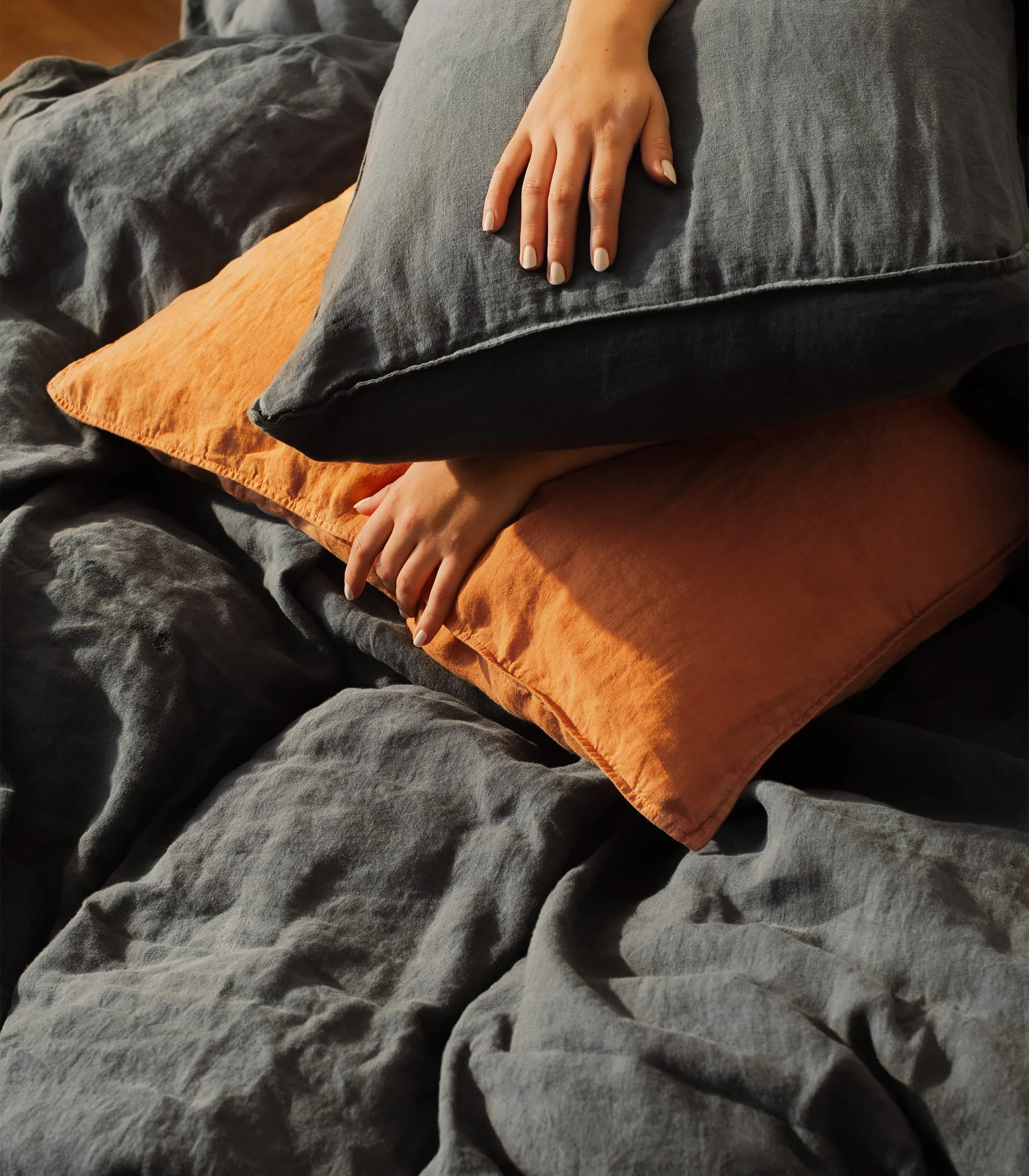 Drap housse en lin lavé - Image 7
