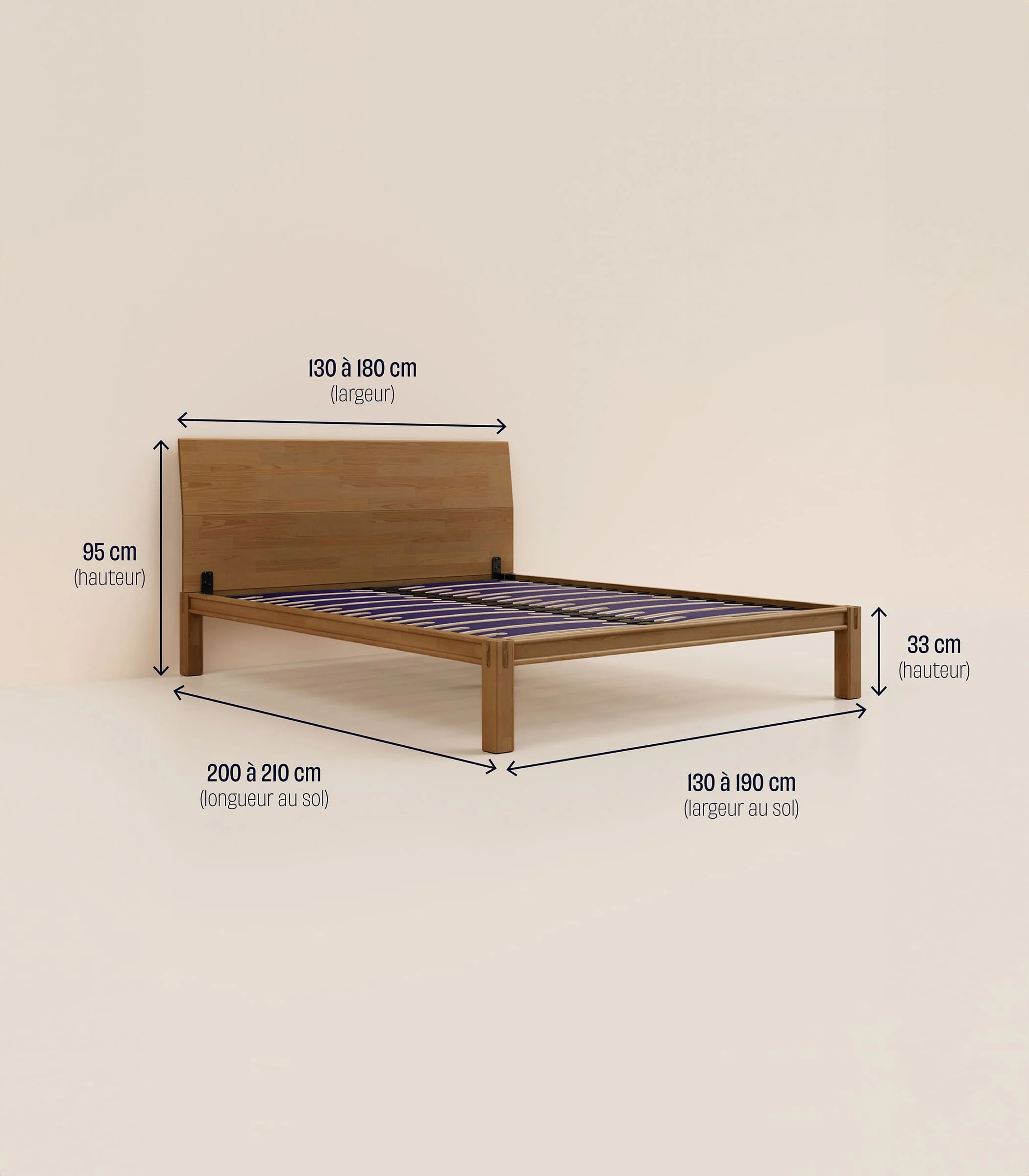Lit en bois - Image 9