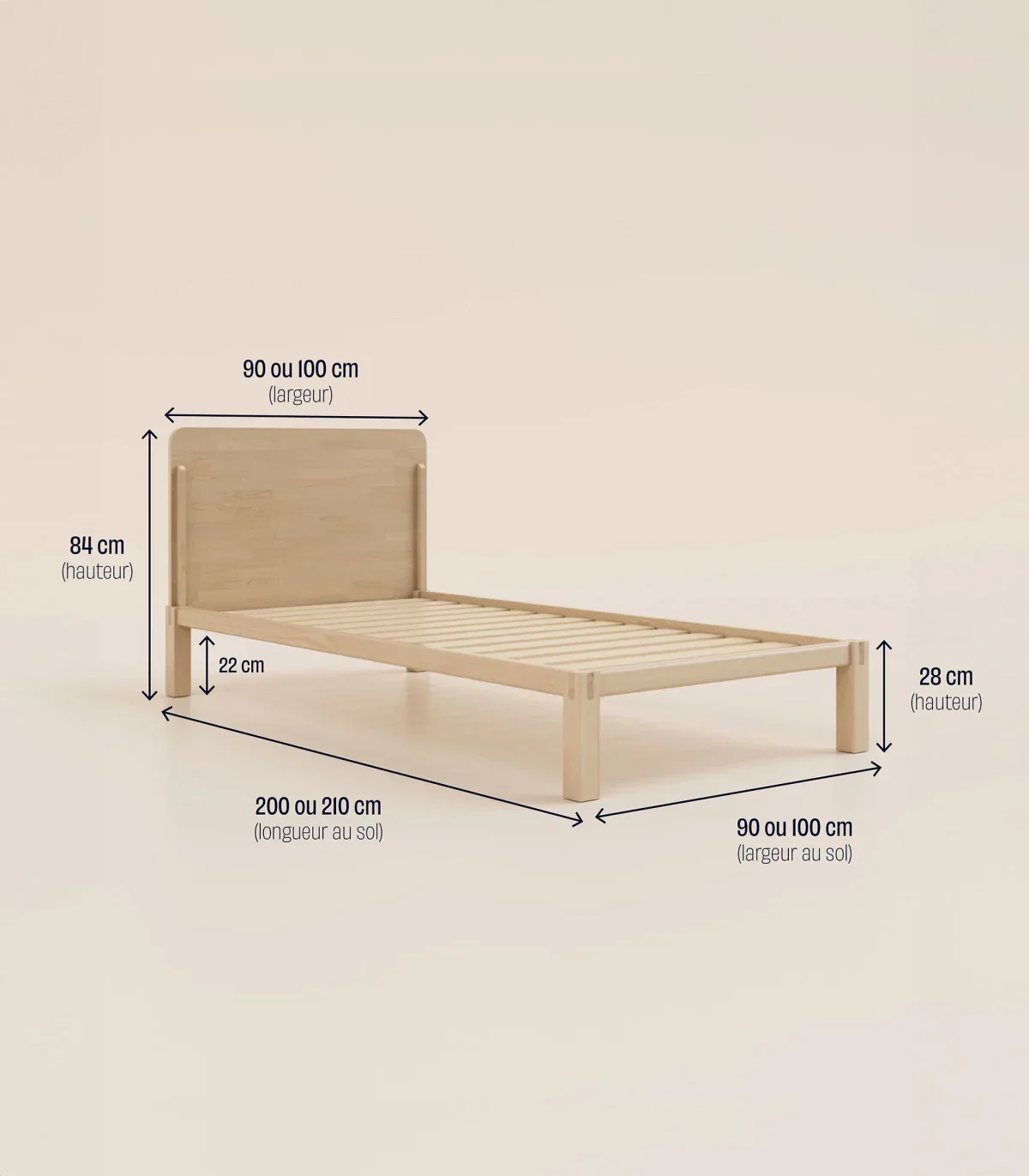Lit en bois enfant - Image 9