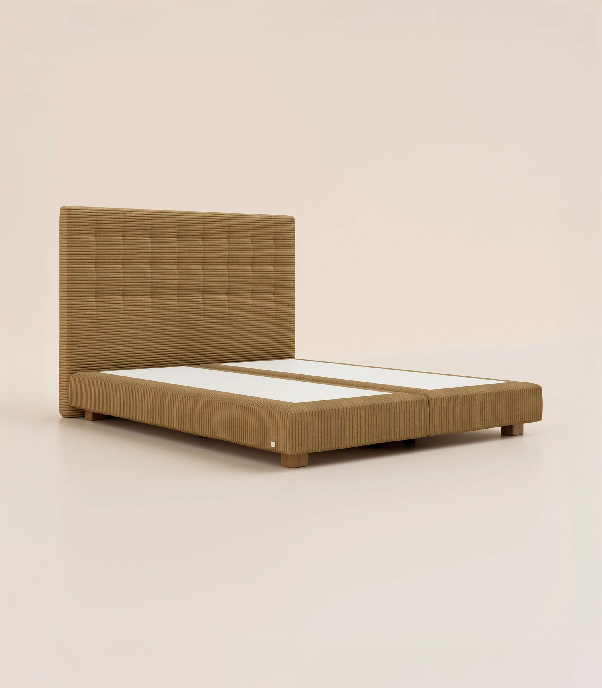 Lit Grand Ours - Velours Havane - Image 4