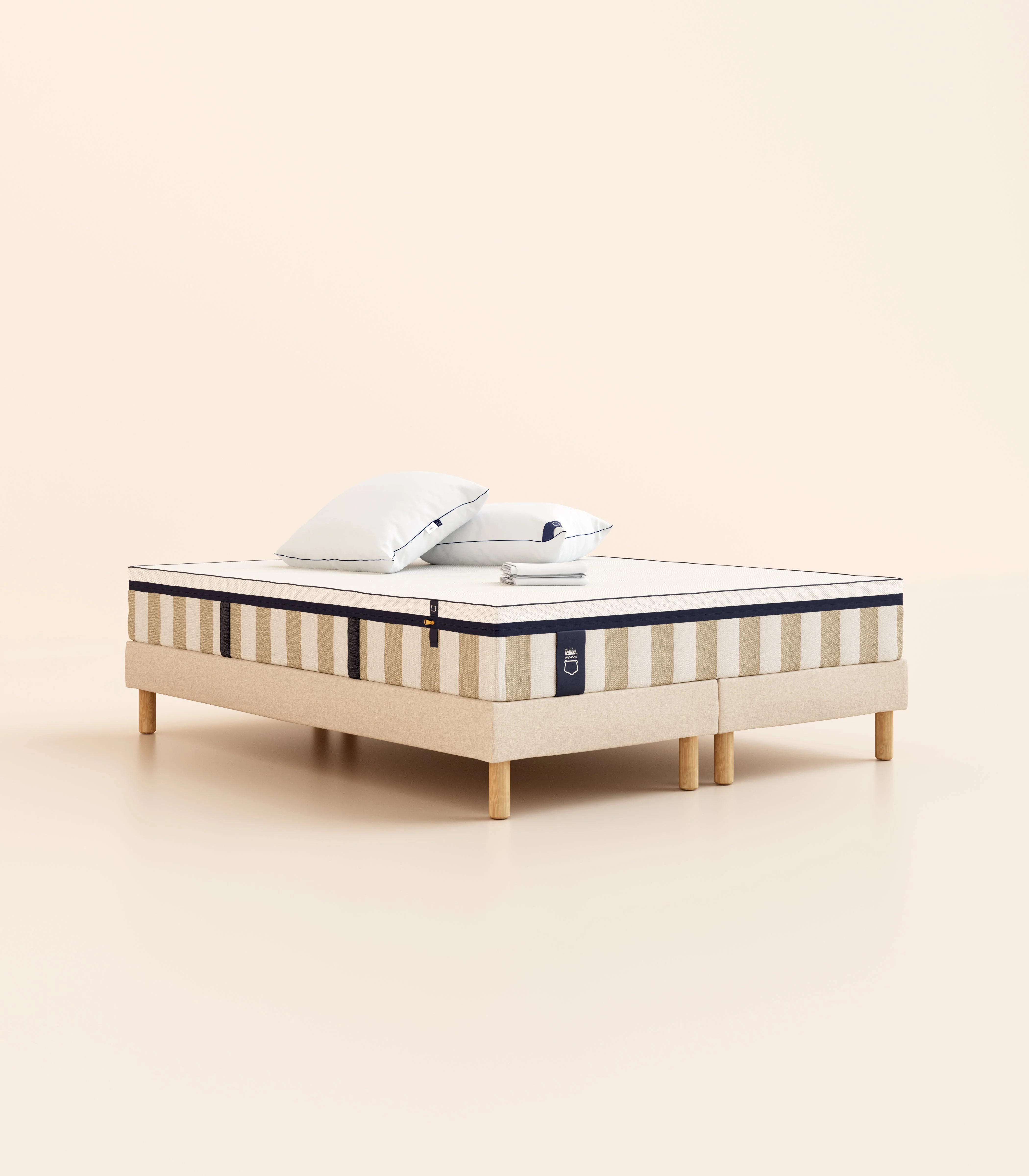 Pack lit 2 places Hybride 140 x 190 cm Bibloc - Image 33