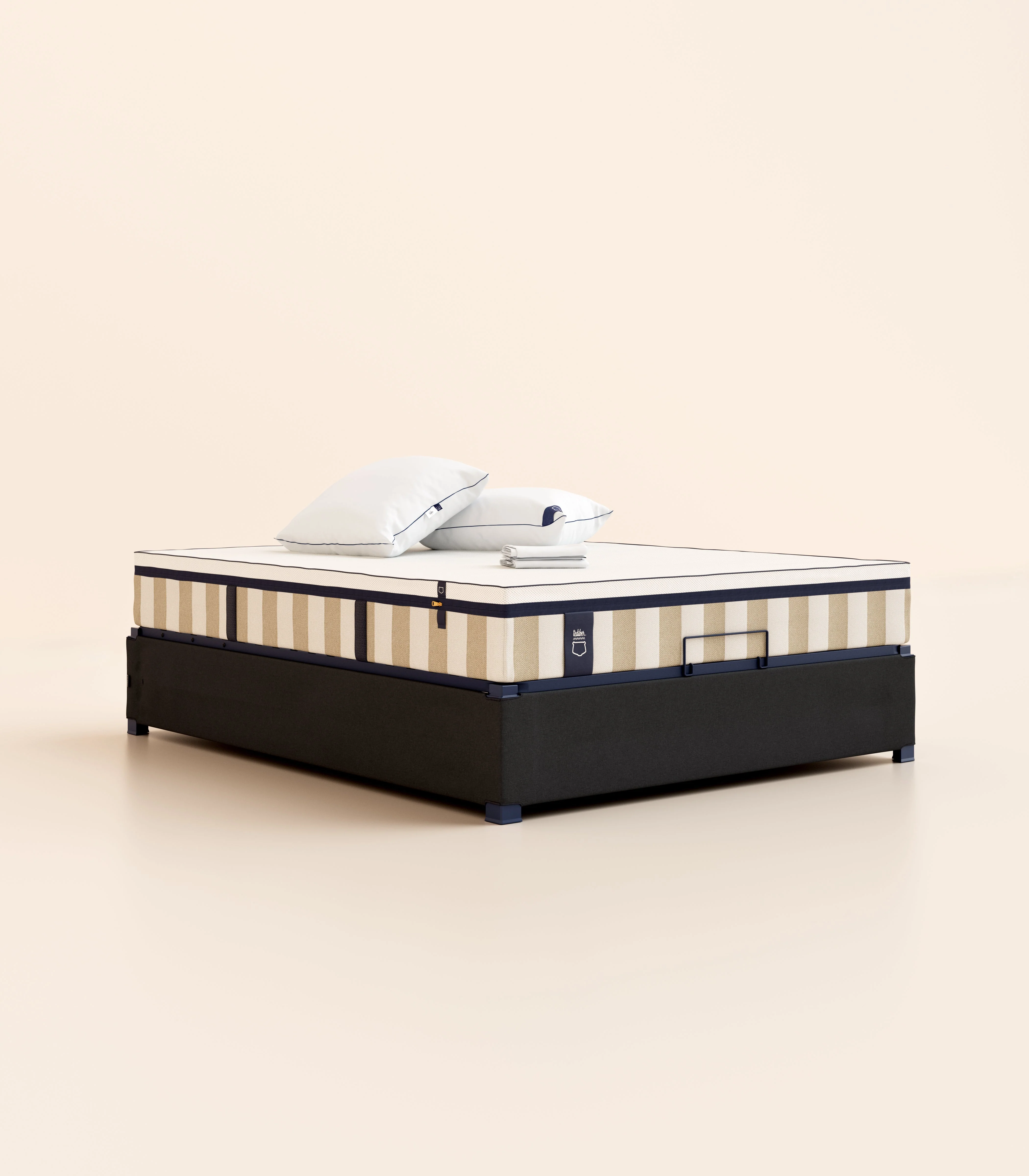 Pack lit 2 places Hybride 140 x 190 cm Bibloc - Image 7