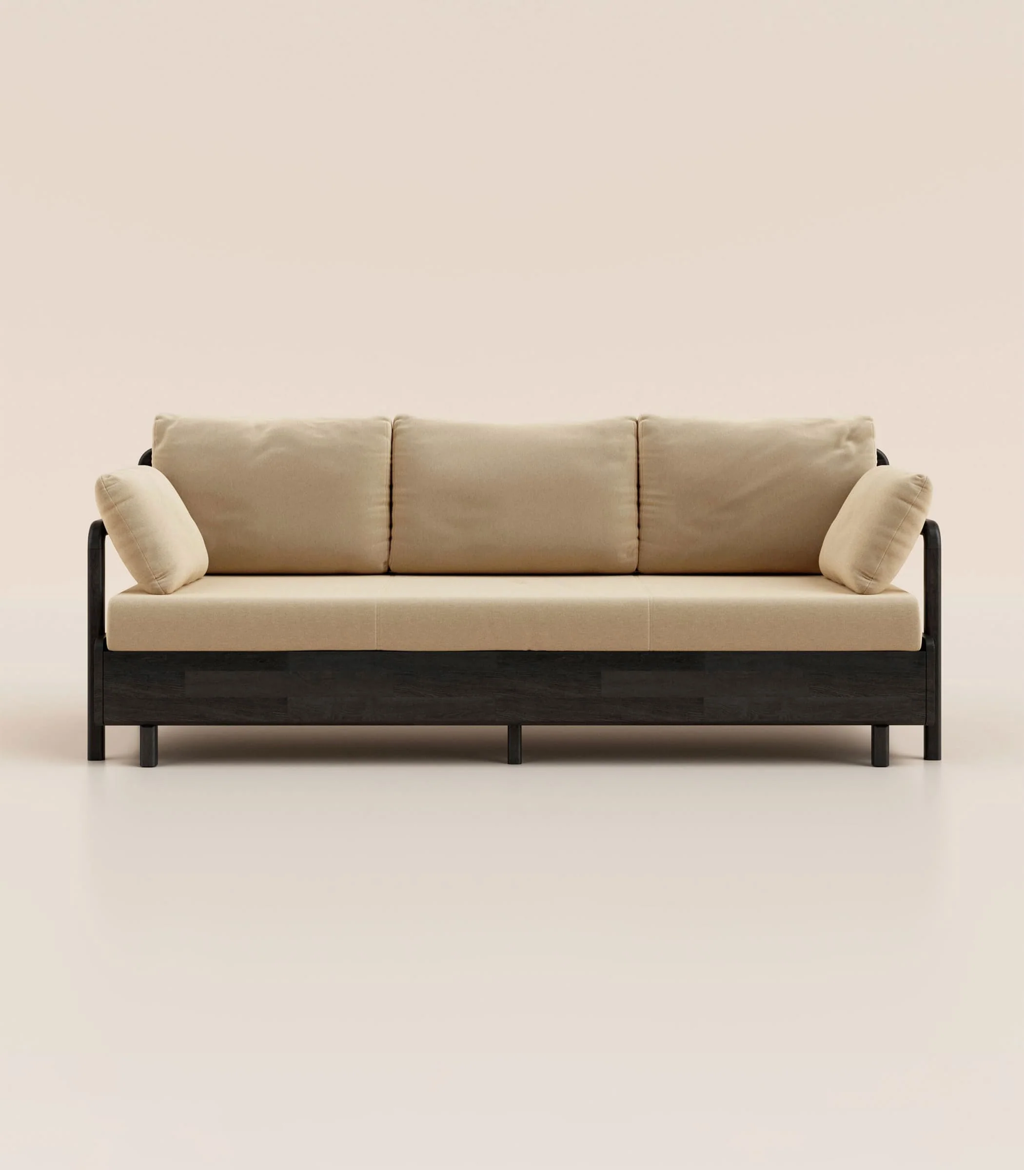 Canapé-lit - Beige - Image 3