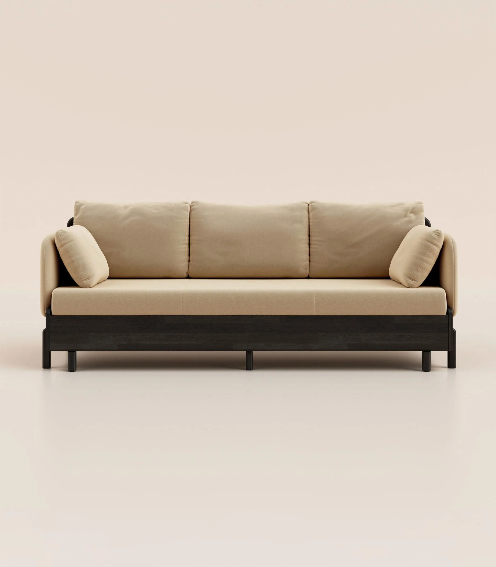Canapé-lit - Beige - Image 4