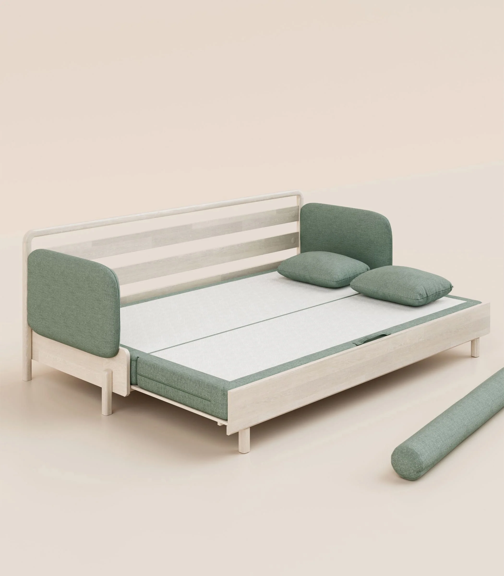 Canapé-lit - Vert sauge - Image 6