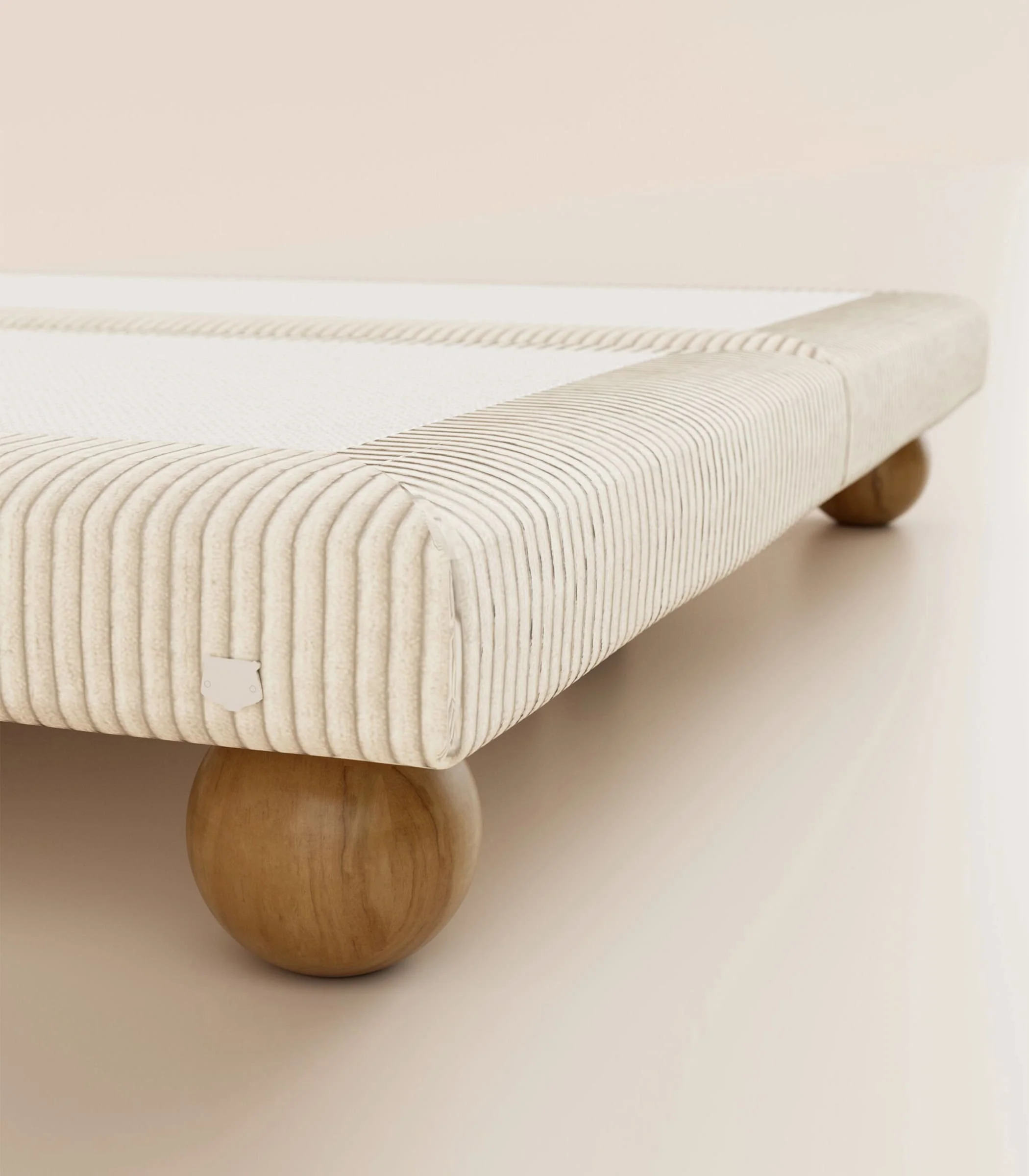 Sommier Grand Ours - Velours Sahara - Image 6