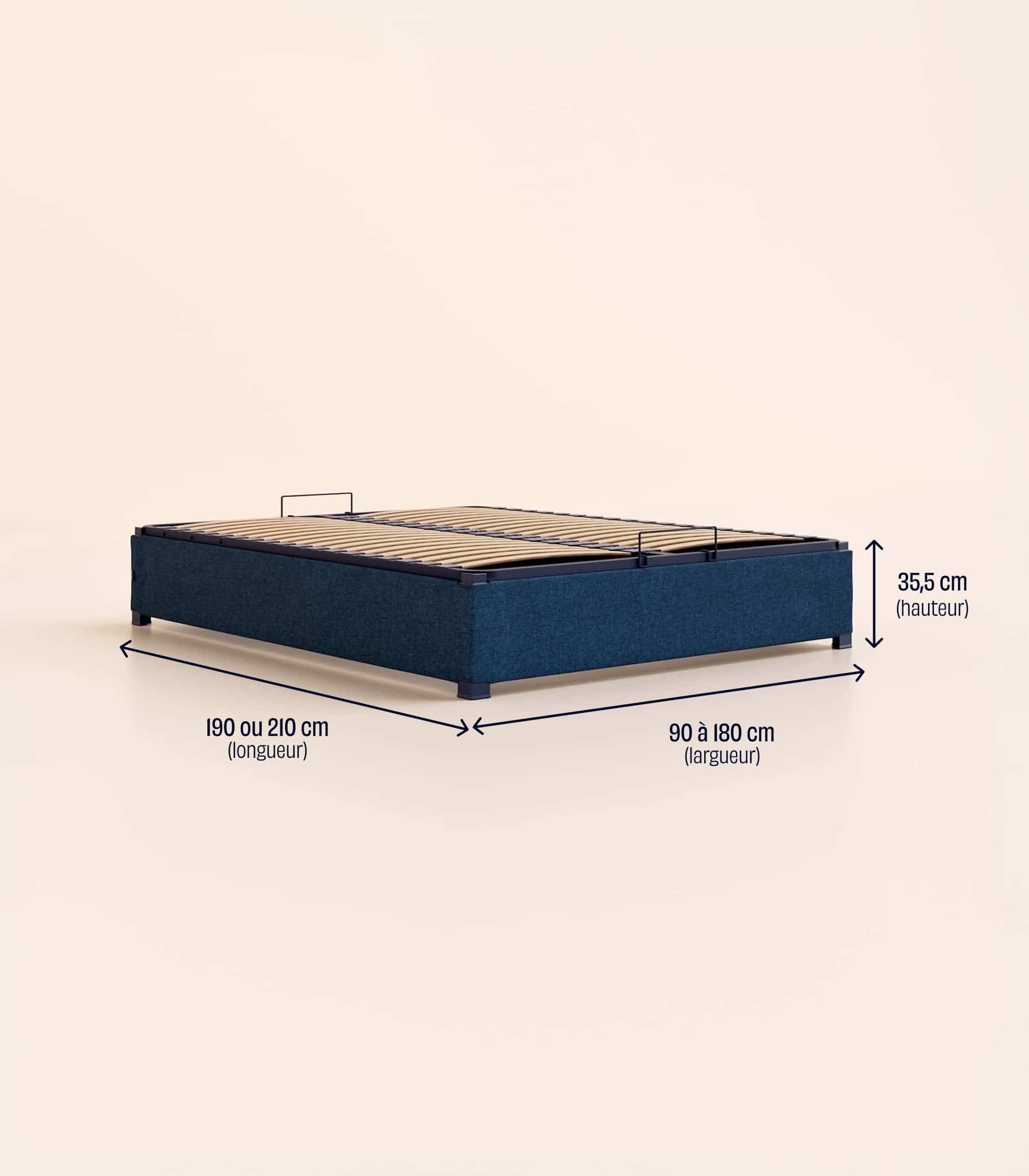 Sommier coffre - Bleu - Image 16